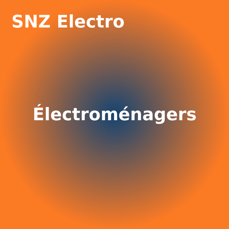 Électroménagers