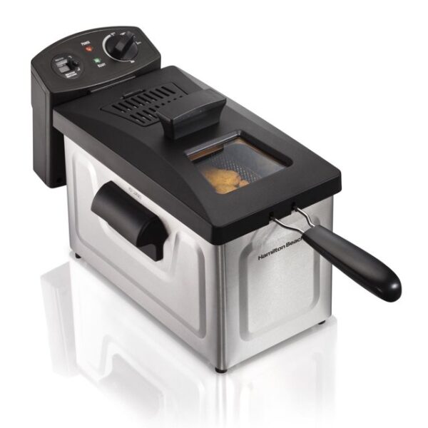 Friteuse Hamilton Beach 3 litres en acier inoxydable 35033C