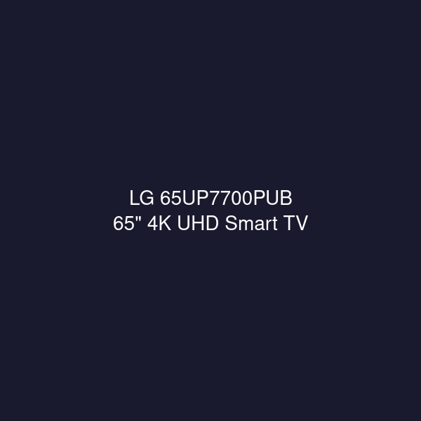 LG 65UP7700PUB - Téléviseur 4K UHD 65" Smart TV